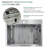 Transolid 30-in X 22-in 18-Gauge Drop-in Stainless Steel Kitchen Workstation Sink-99218974
