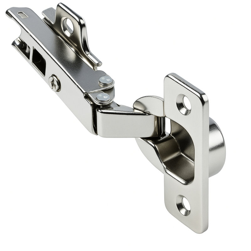 Full Overlay Self-Closing Hinge for Frameless Cabinet-Pack of 2