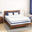 Matelas pour grand lit, matelas hybrides pour grand lit de 10 pouces dans une boîte soulagement de la pression et soutien, mousse à mémoire de forme rafraîchissante et ressorts ensachés individuellement pour isoler les mouvements, matelas de luxe