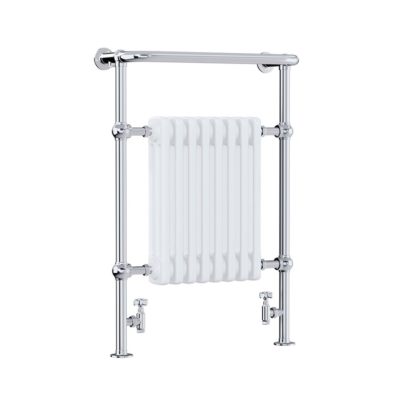 Maccharles Traditional Towel Rail Heated Towel Rails, White