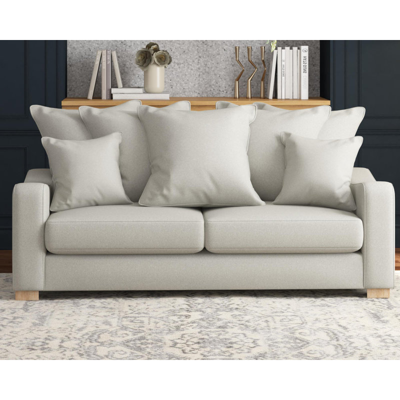 Theadford Three Seater, Scatter Back, Steel