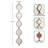 Loxi Narrow Teardrop Panel Mirror-1572678925