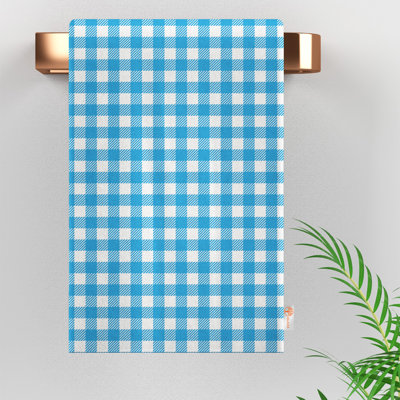 Plaid Tea Towel Kitchen Towel