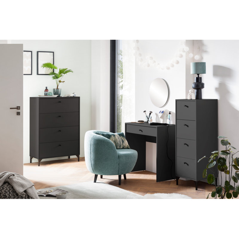 Pikus 4 Drawer Dresser