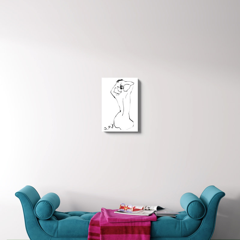 «Fixing The Bun I», reproduction d'art sur toile, H 18 po x l 12 po