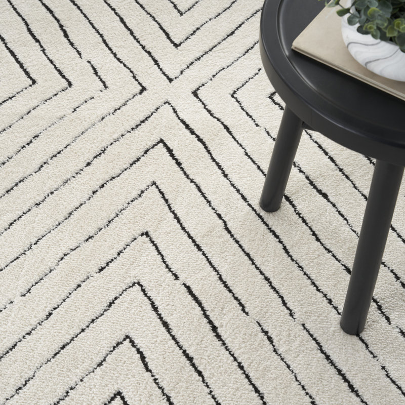 Abstract Area Rug, Rectangle 9' x 12'