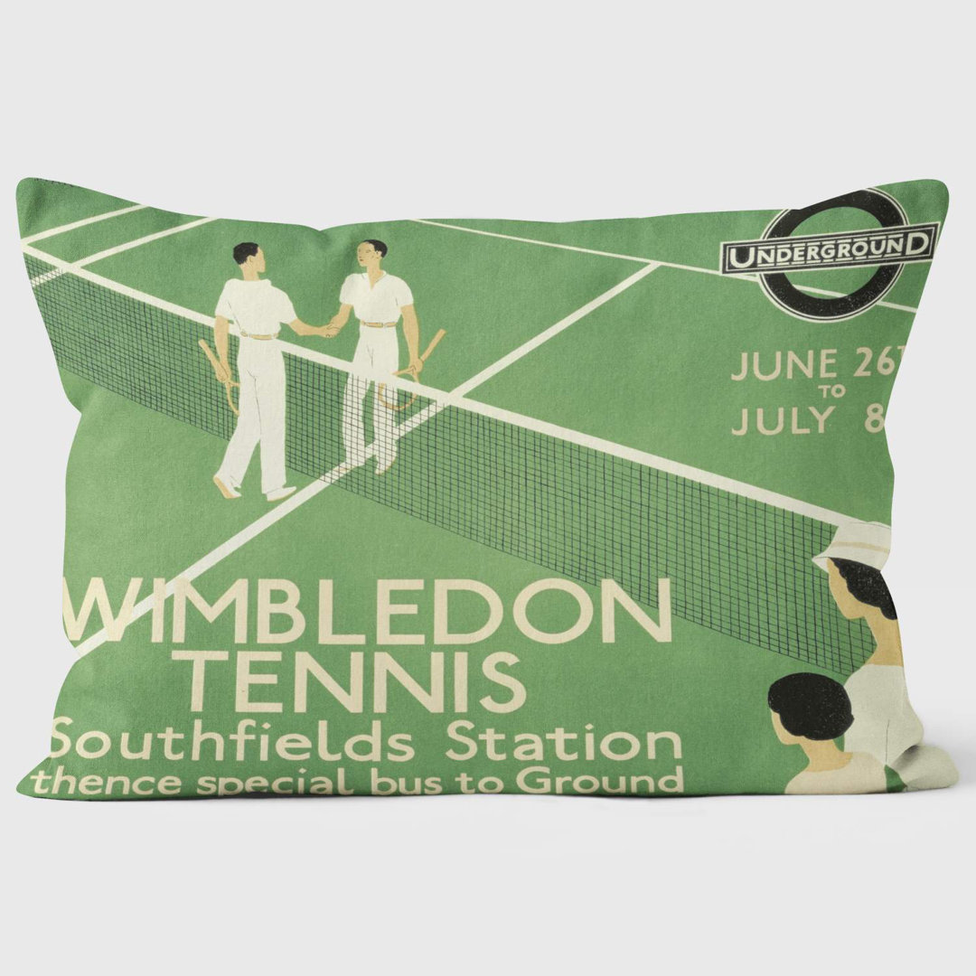 Wimbledon Tennis - London Transport Cushion