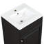 Meuble-lavabo de 20 po avec lavabo, meuble-lavabo avec tablette de porte et tablette réglable-662565449