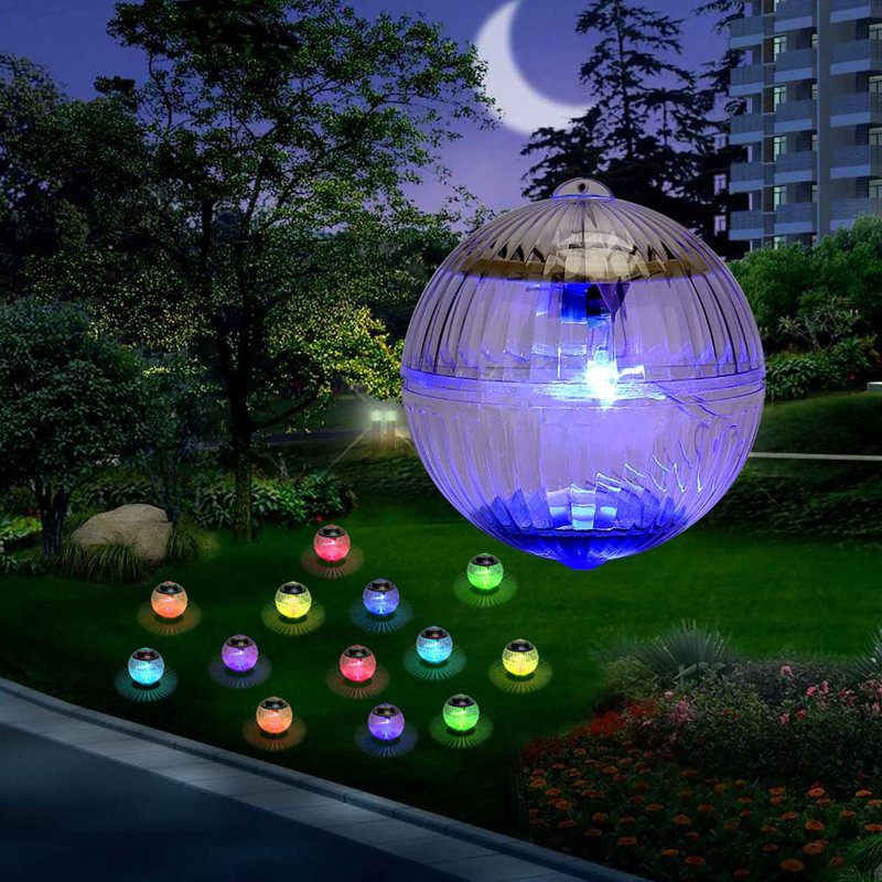 Solar Powered Outdoor Floating Pool Lights