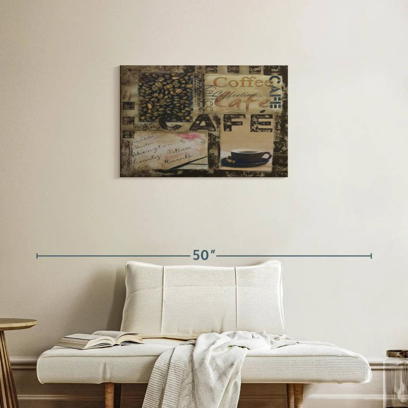 Yarlin Cafe Collage, 20" H x 30" W