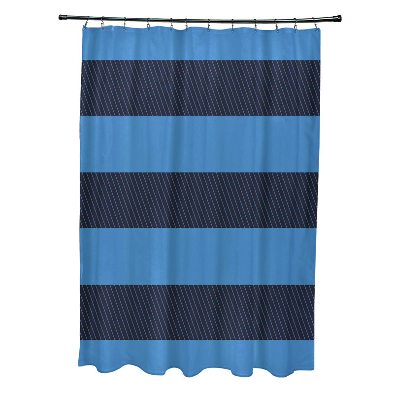 Rideau de douche Lumri, Bleu