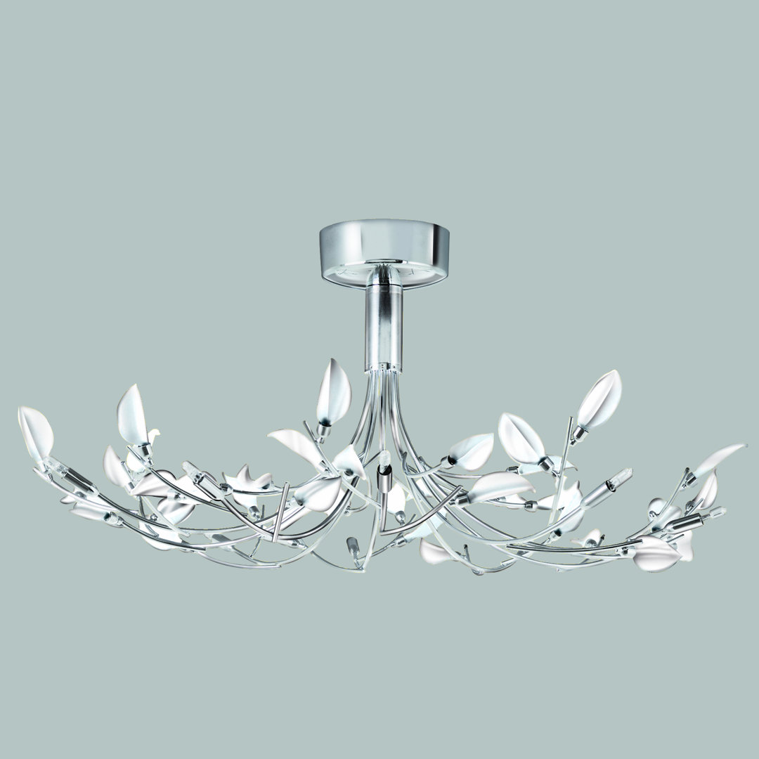 10-Light Semi Flush Mount