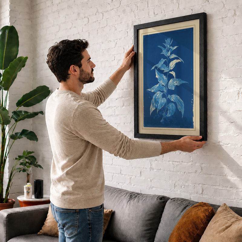 Delicate Study Botanical - Print, Unframed, A1 - 84.1 x 59.4 cm