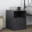 34.5cm W Steel Bedside Table-101281125