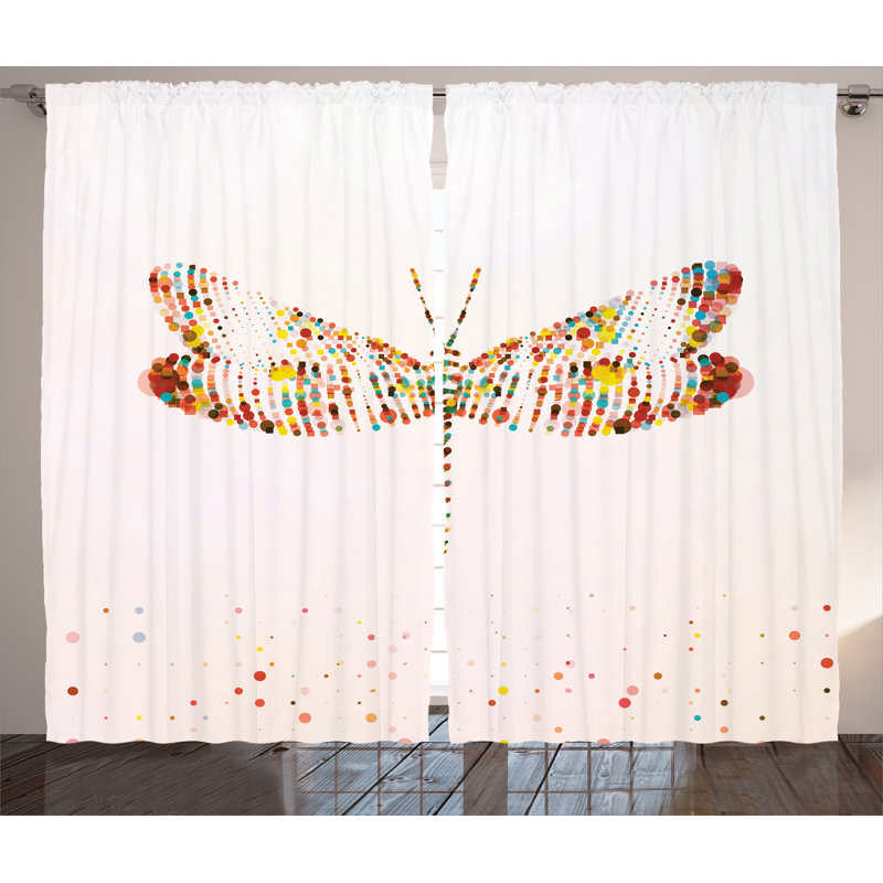 Semi Sheer Curtain Pair, 54" x 84"