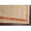 Tapis beige noué à la main de conception unique 2 pi 8 po x 8 pi 11 po