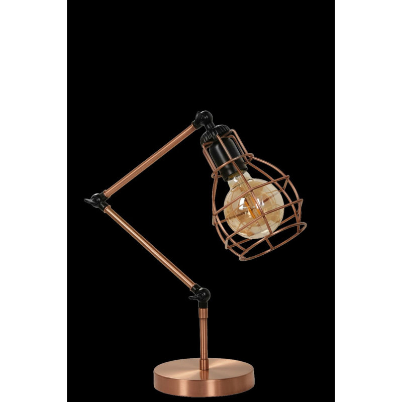 Lampe de bureau 17,72 po Mcbrayer, Cuivre