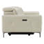 Canapé inclinable électrique en cuir 89 po-1689401536