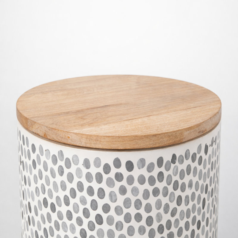Cyprych Solid Wood Top End Table