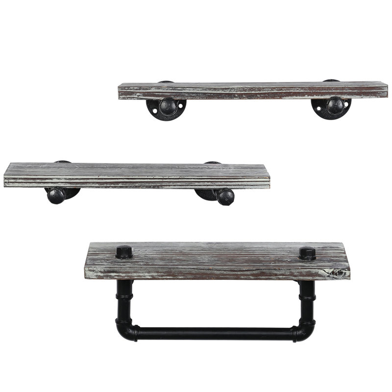 1 Wall Towel Rack, Grey
