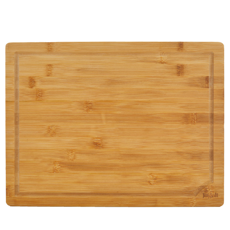 JoyJolt Bamboo 3-Piece Rectangular Cutting Board Set