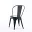 Chaises de salle à manger empilables en fer-1335866637