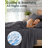 Luxclub 4 PC Dark Gray Split King Silky Soft Cooling Extra Deep Pocket Performance Sheet Set-134223515-123418262