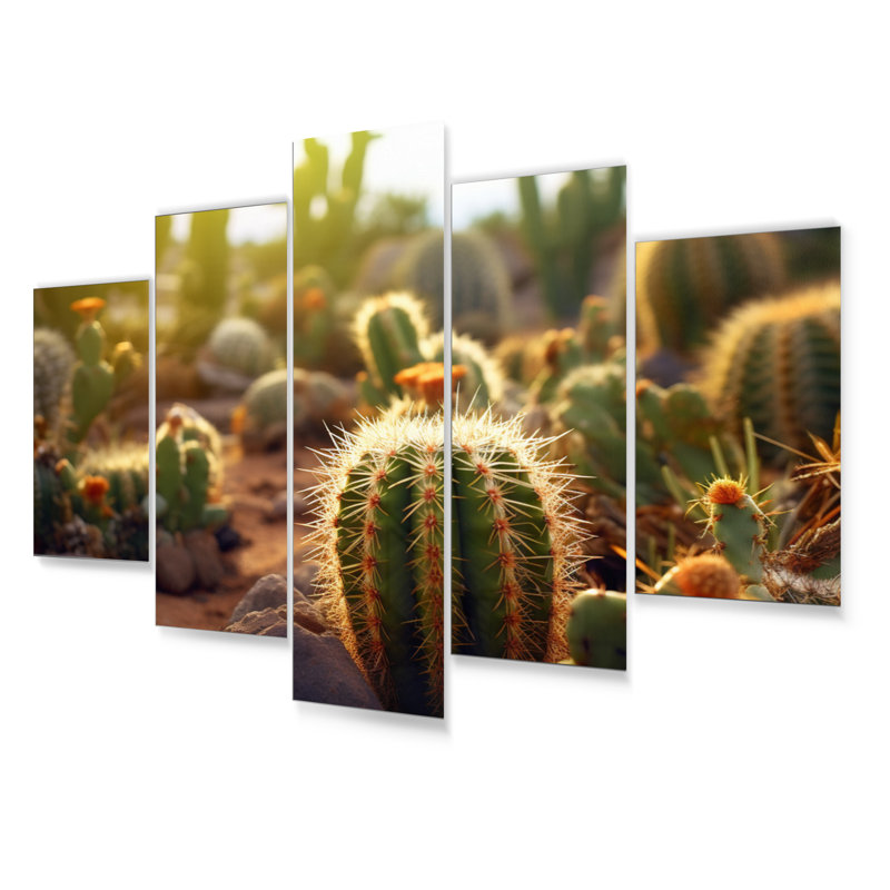 Boho Plants & Flowers Wall Decor on Metal