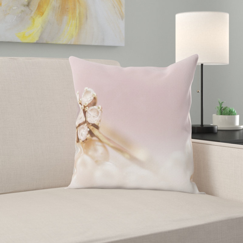 Microsuede Throw Pillow