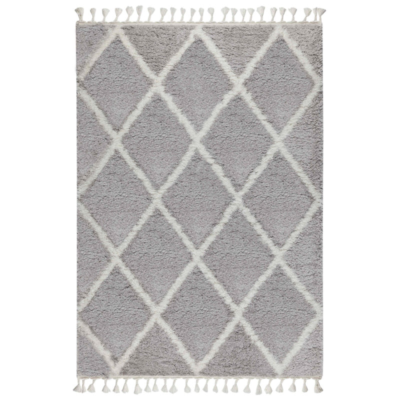 Marquavius Geometric Indoor Rug, Rectangle 4' x 5'11"