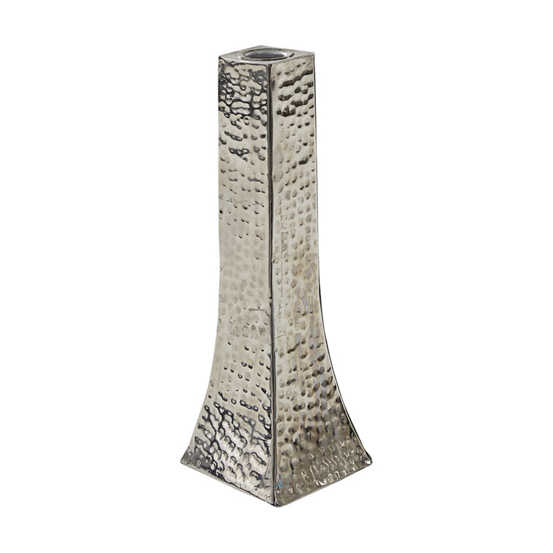 Tabletop Candlestick, 9" H x 3" W x 3" D