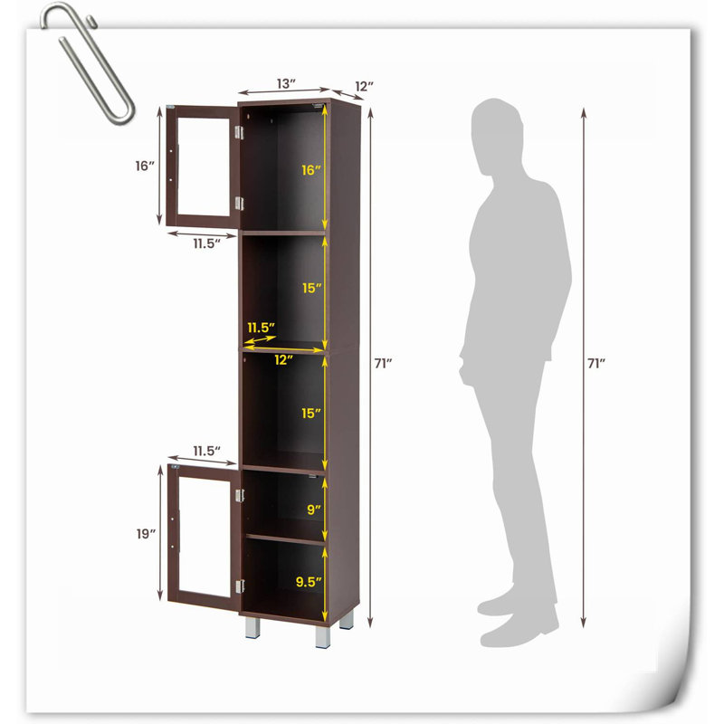 Solid Wood Linen Cabinet