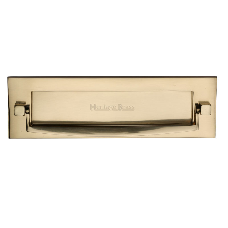 Heritage Brass Heritage Postal Knocker, Polished Brass