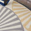 Tapis gris / bleu / jaune Lindall-1628525857