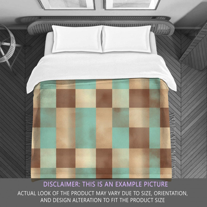 Checkered Comforter, Queen Comforter