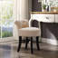 Thjodulf Solid Wood Accent Stool-603148958