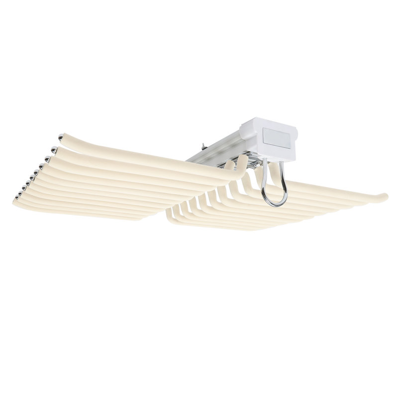 Cintre pour 22 pantalons coulissants, porte-pantalons à fermeture en douceur avec mousse floquée, capacité de 33 lb, Beige