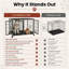 Cage pour chien en métal Danigle