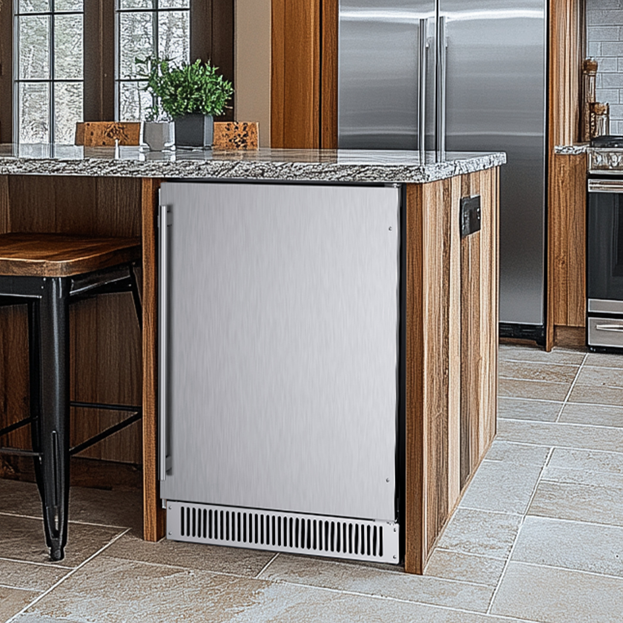 Coolski 180 Cans (12 oz.) 5.3 Cubic Feet Outdoor Rated Beverage