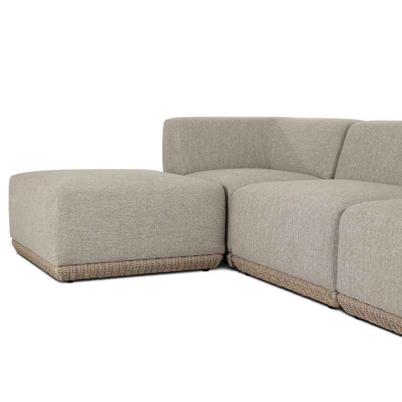Evander Outdoor 4 - Seat Patio Sectional