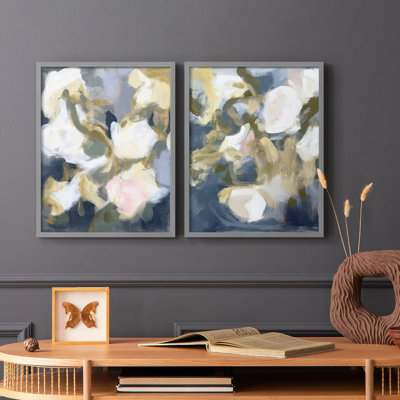 ABSTRACT Series DCCCL XXVI - Reproduction encadrée de qualité supérieure - prête à être accrochée - aucun clou requis - aucun clou requis