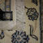 Tapis oriental beige / noir en coton / laine fait à la main 4 pi x 6 pi Oriental