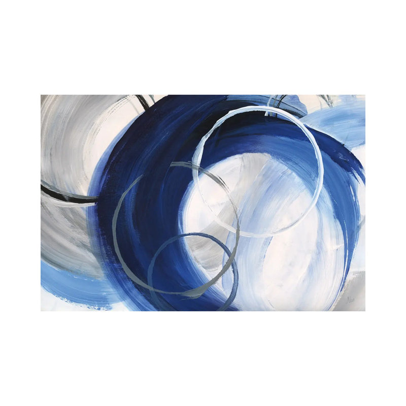 Indigo Rings - Wall Art Print