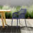 Farrah Premium All-Weather Outdoor Stacking Dining Armchair-25400315