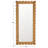 Cleckley Rattan 70 Inch Mirror