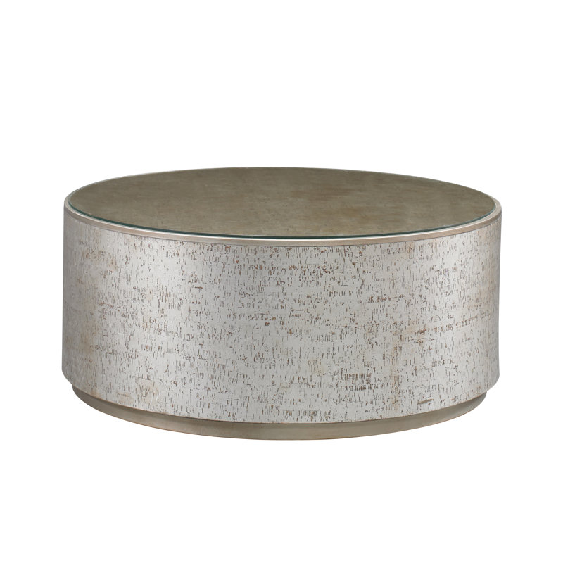 Cork Glass Cocktail Table