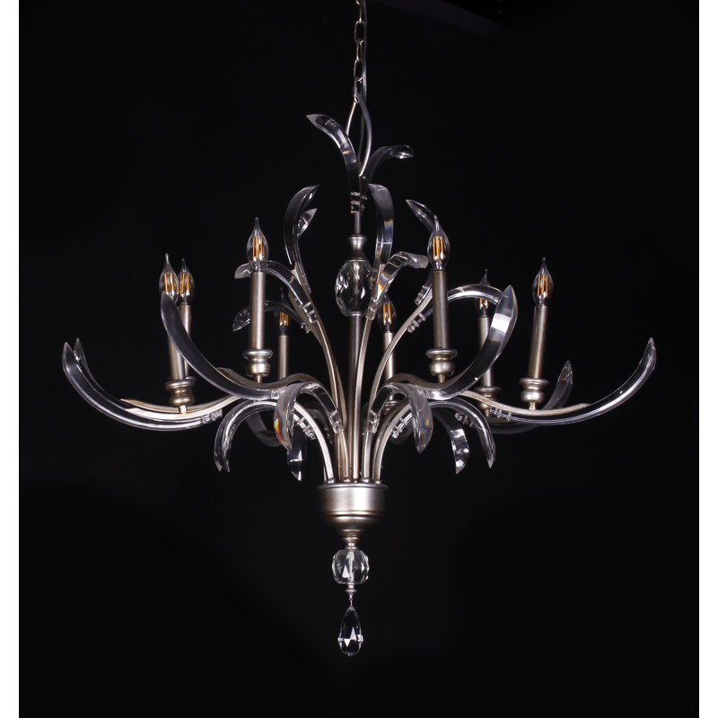 Lustree 8 lumières façon bougie/classique Apperson
