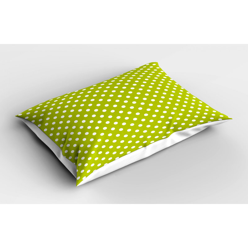 Dots Polyester Polka Dots Sham Set, Twin