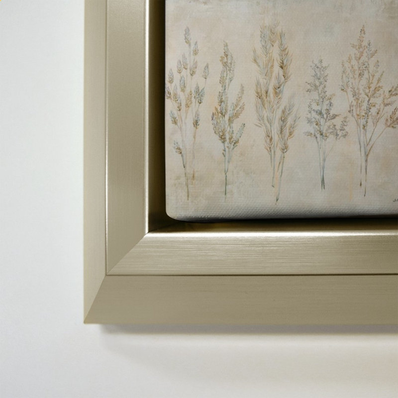 Whispering Grasses I, Champagne, 44" H x 64" W