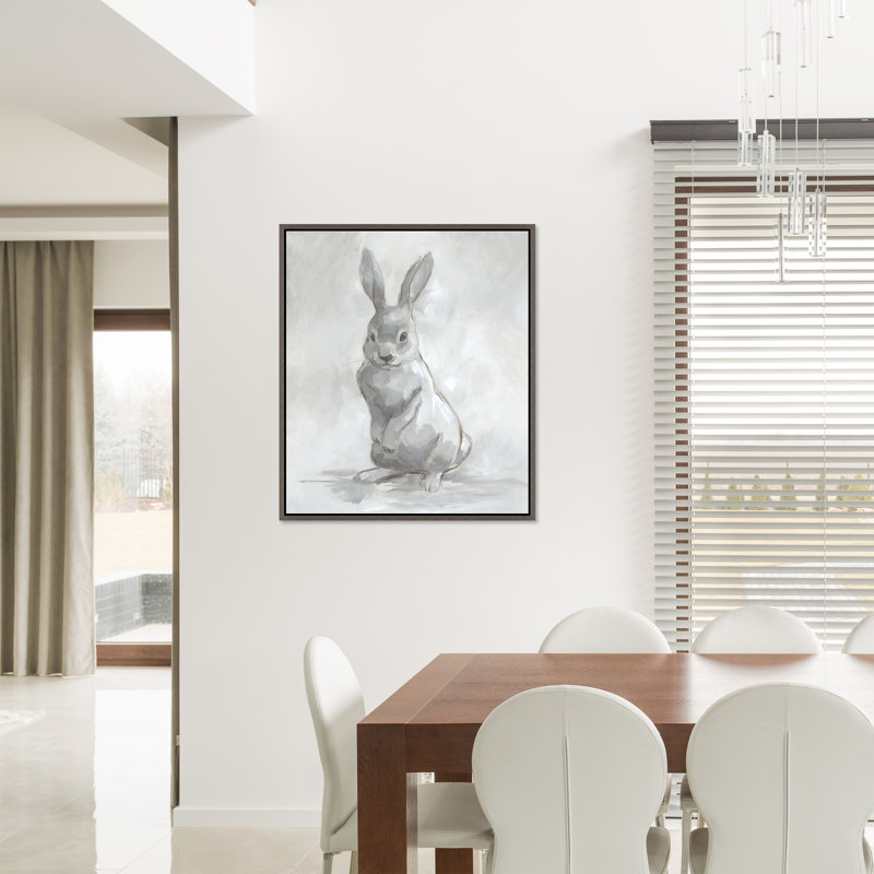 Painterly Rabbit Painting by Richard Ryder, Image Brush Gel